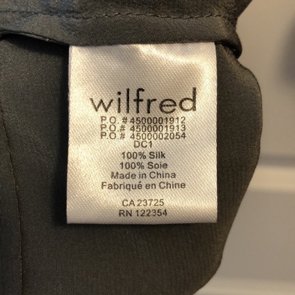 Wilfred 100% silk blouse - Picture 5 of 6